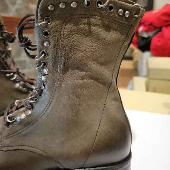 NIB A.S.98 Hubie Jungle Green Combat Boots 38 - Picture 4 of 8